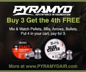 Airgun – Buy 4, Pay for 3 ammo!