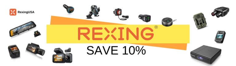 SALE Rexing Top-Selling Dash Cams